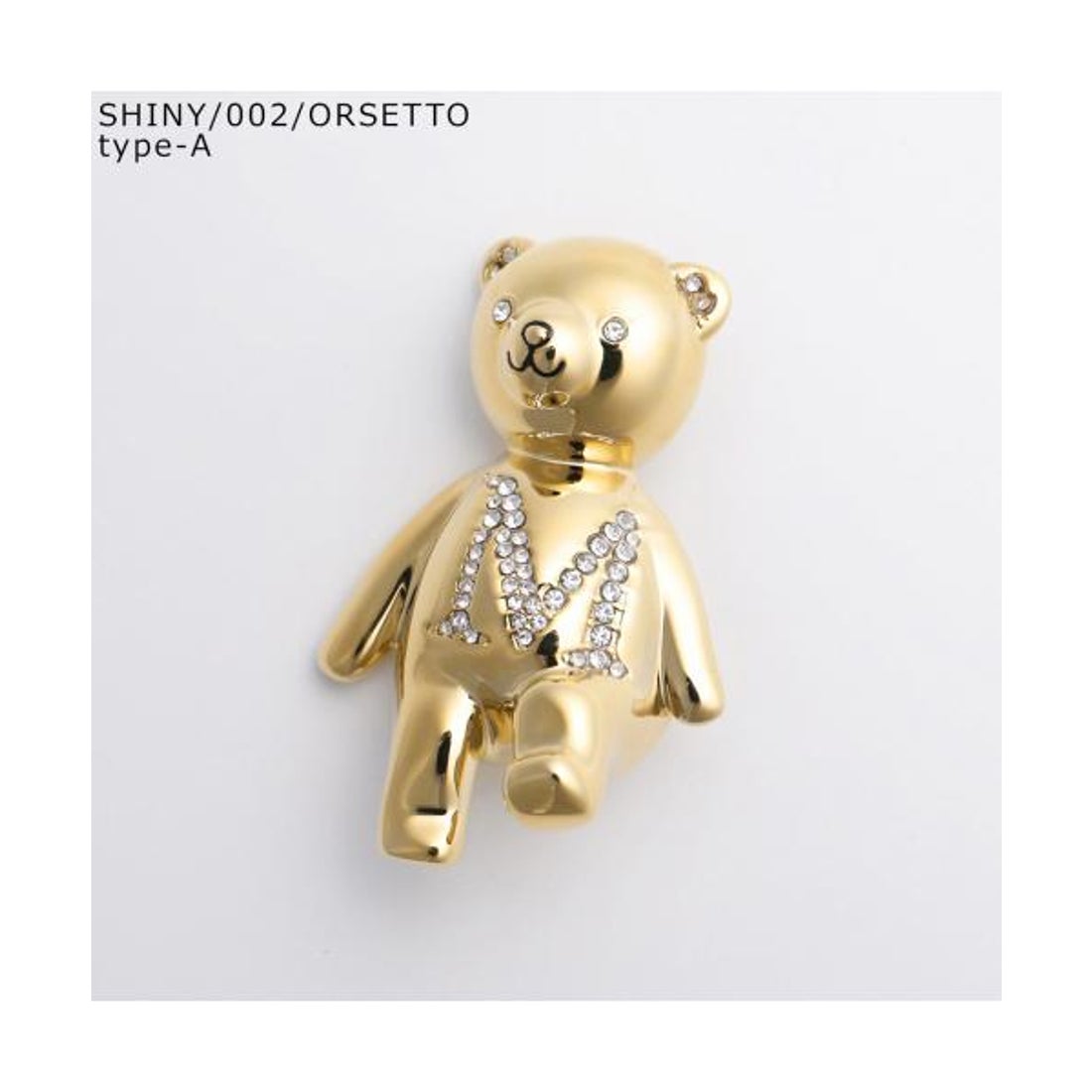 マックスマーラ Max Mara MAX MARA ブローチ TEDDYBROOCH SHINY テディ