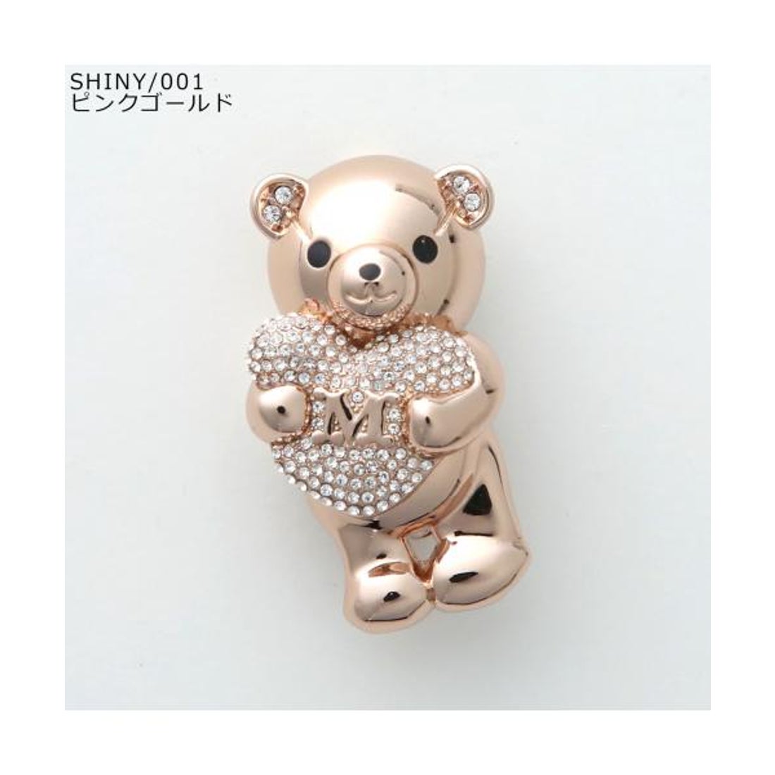 マックスマーラ Max Mara MAX MARA ブローチ TEDDYBROOCH SHINY テディ