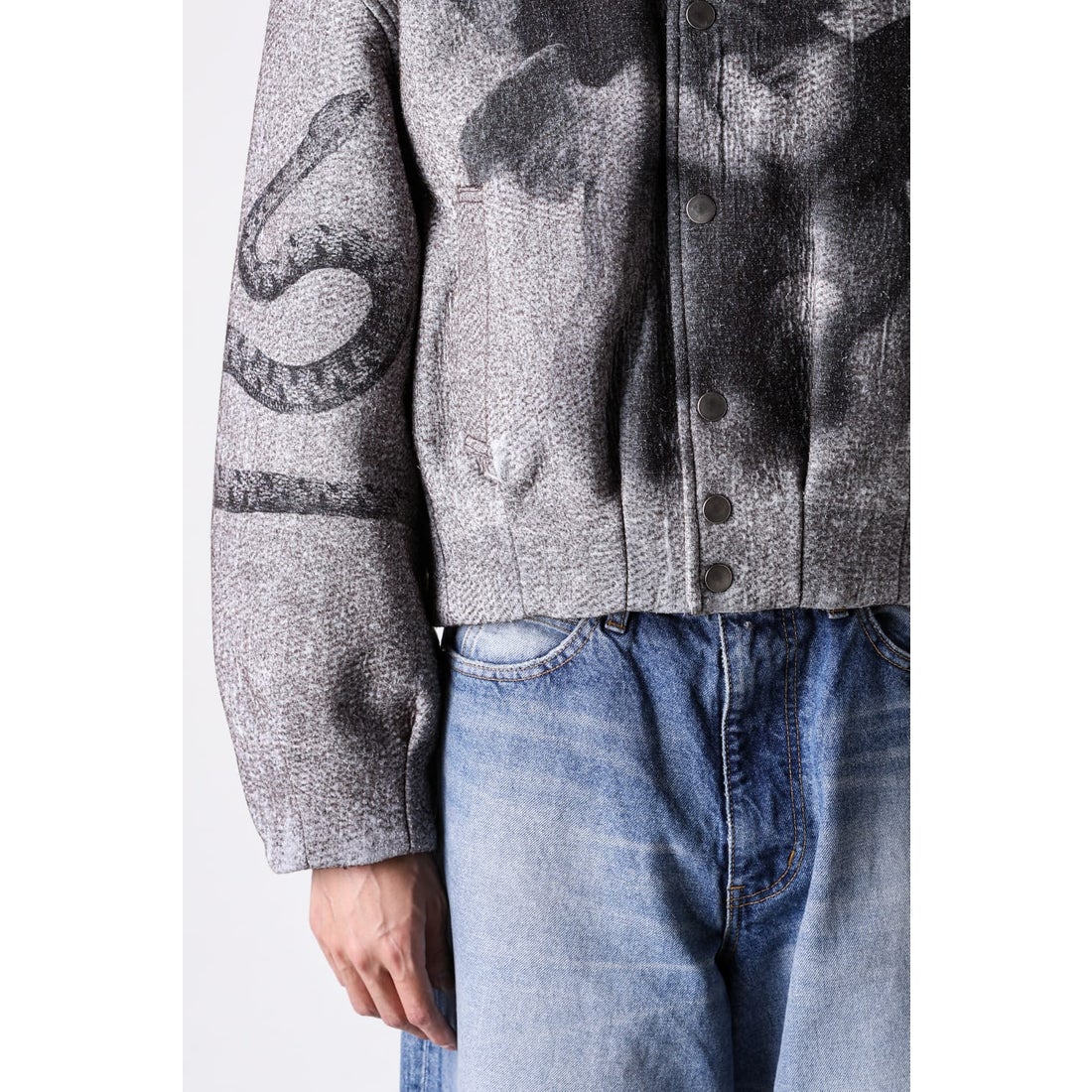 MASU ANGEL BOMBER JACKET （Gray） Osaka / Kyoto Stores, Ship