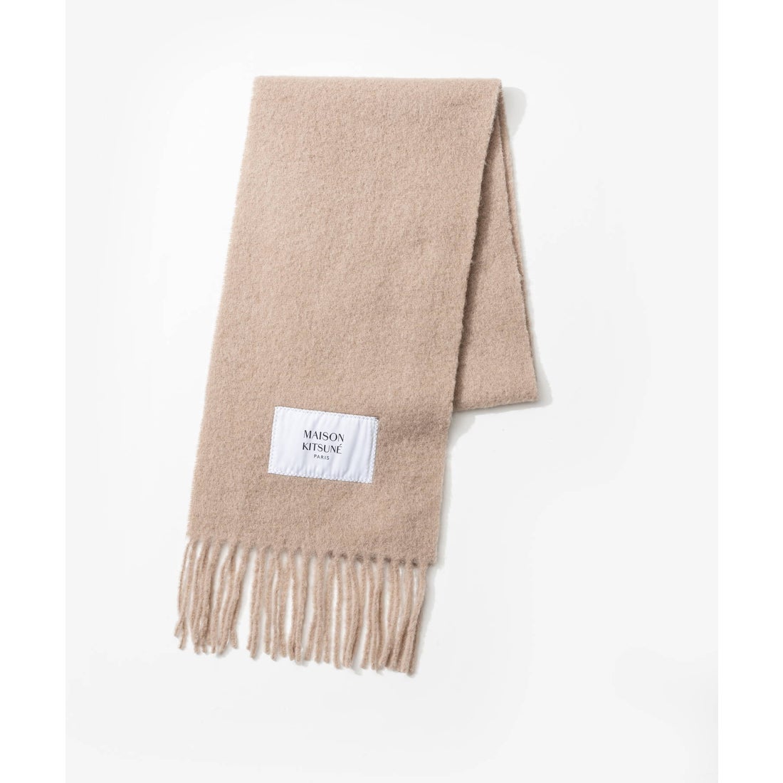 メゾンキツネ MAISON KITSUNE LW06206WA0022 スカーフ BABY ALPACA