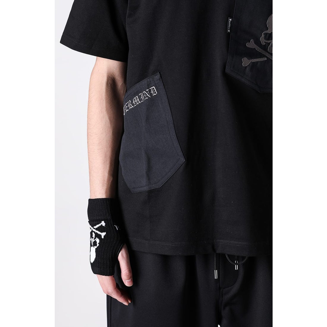マスターマインド mastermind JAPAN DENIM POCKET SS TEE （BLACK