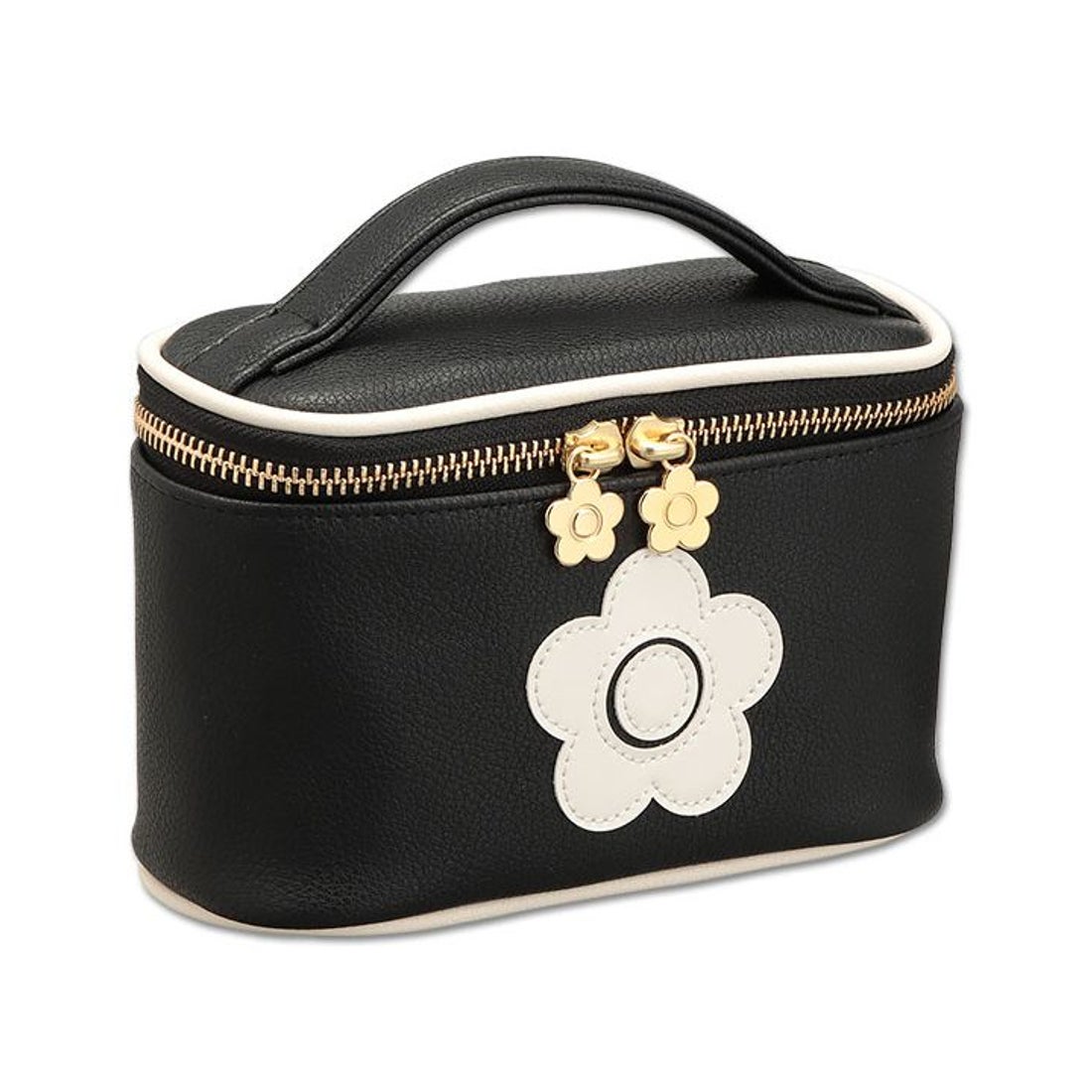 マリークワント MARY QUANT エナメルアイコンデイジーパッチ バニティ