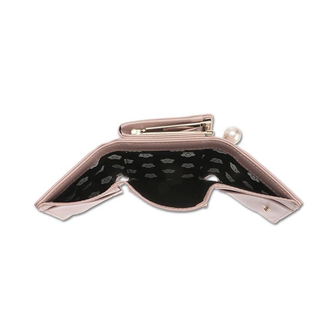 マリークワント MARY QUANT エンボスデイジーパール ミニウォレット