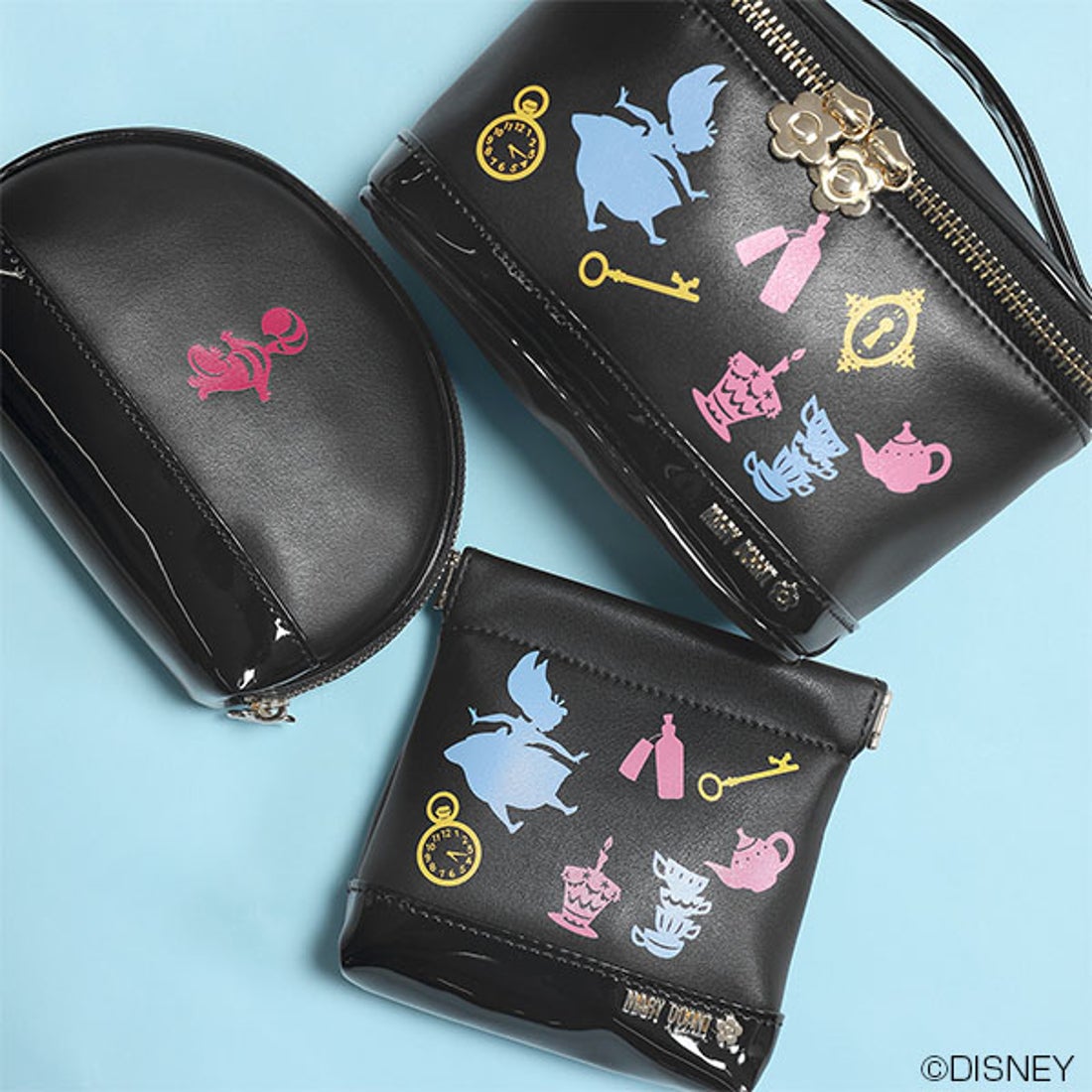 マリークワント MARY QUANT アリスデザイン バニティ （ブラック） -靴