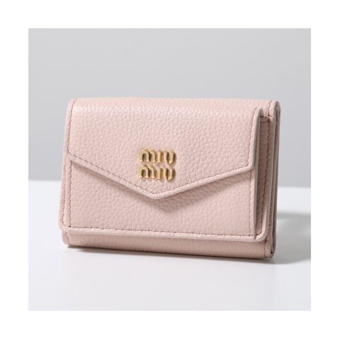 ミュウミュウ Miu Miu MIUMIU 三つ折り財布 5MH021 ADT7 ヴィッテロ