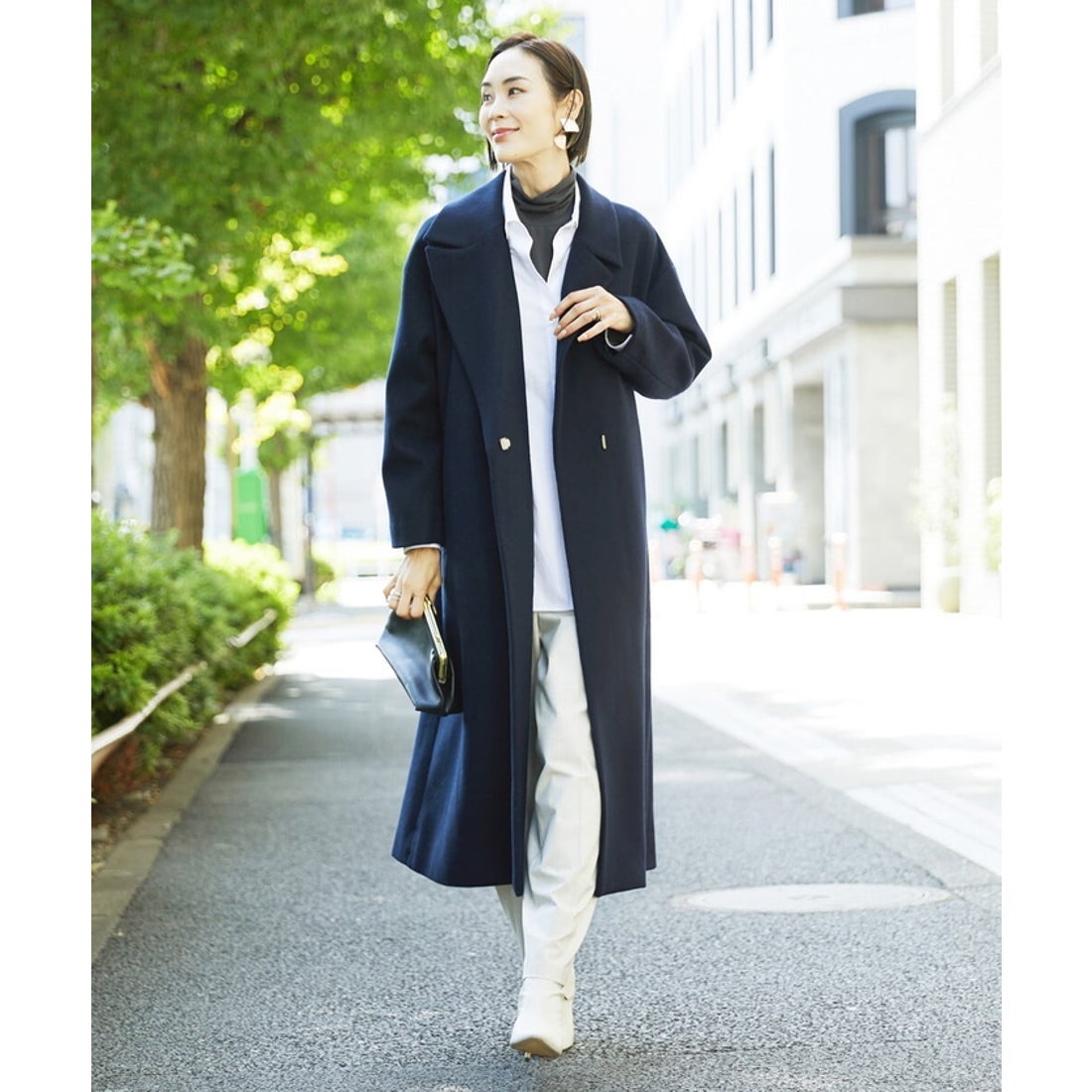 ミッシェルクラン MICHEL KLEIN [定番人気]Super100ウールビーバー