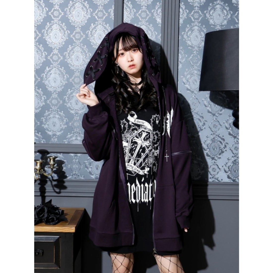 1回のみ着用】La'cryma Christi 2025 パーカー XXL 2025 【TEDAMA