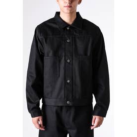 ノーメンテナンス NO MAINTENANCE HAZE TRUCKER JACKET （RAW ONYX