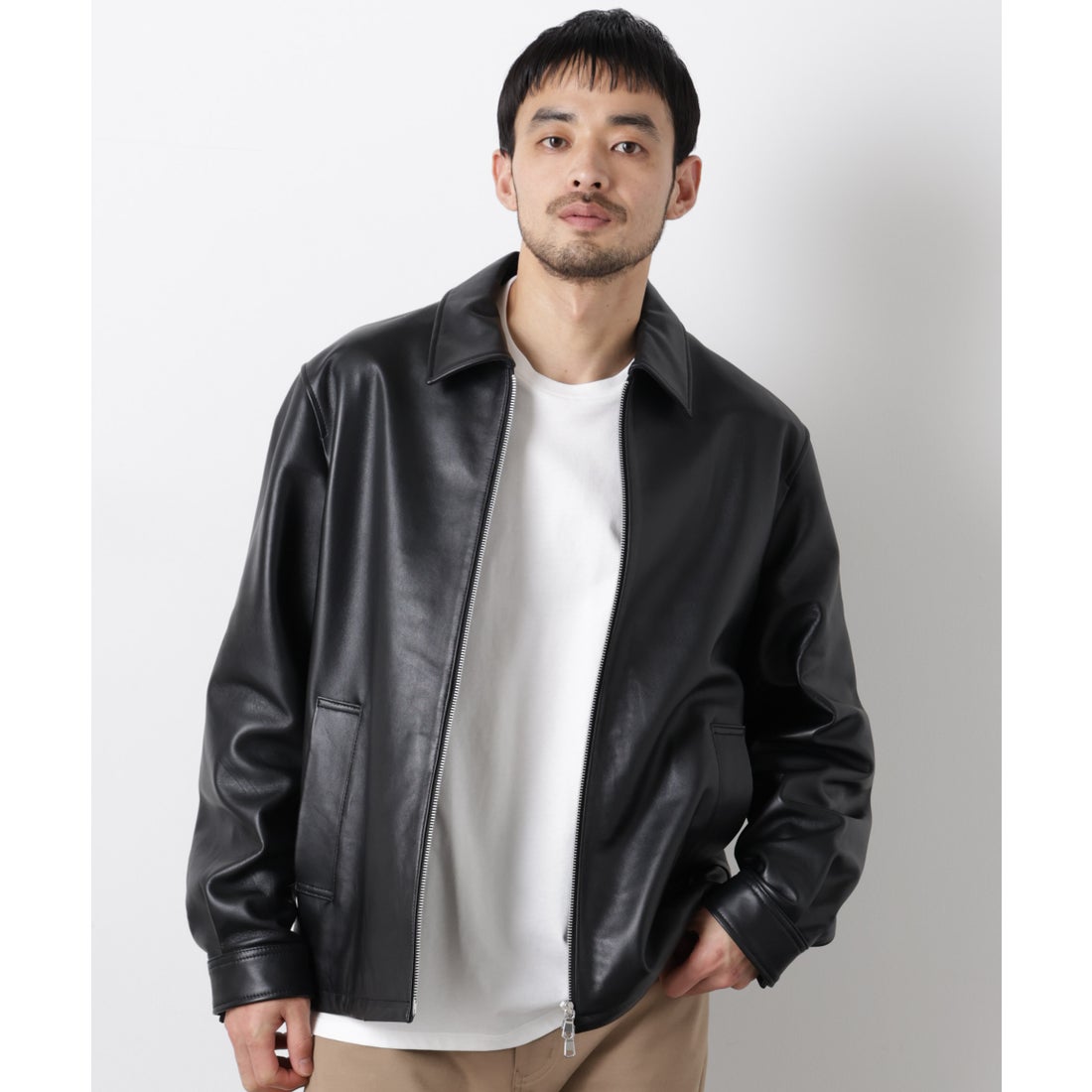 ナノ・ユニバース NANO universe シングルレザーライダース （ブラック