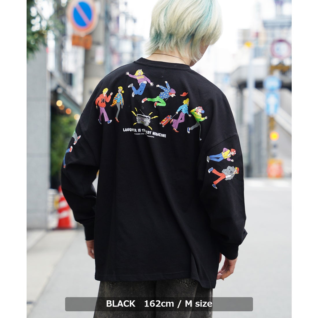 ワンフォークロージング 1111clothing オーバーサイズ ロンt メンズ