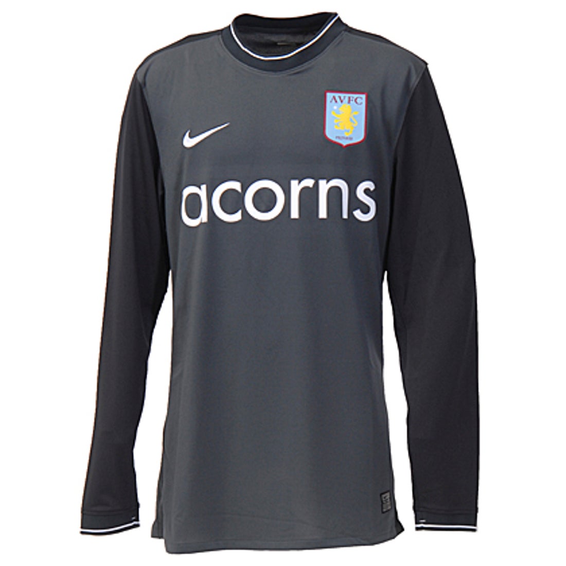 NIKE アストンヴィラ 09/10 GKユニフォーム 長袖 選手支給用(グレー