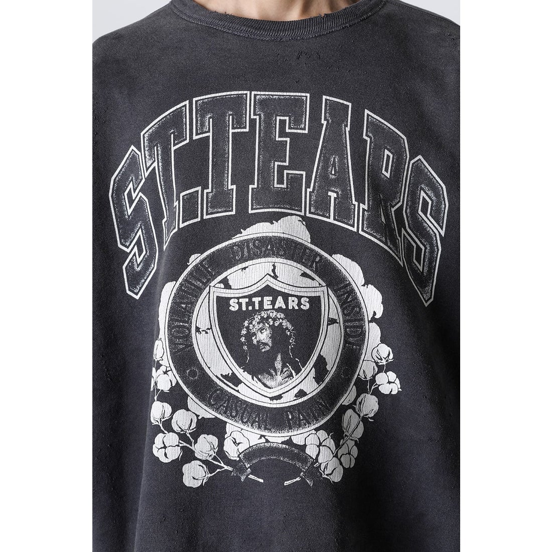 SAINT Mxxxxxx DENIM TEARS × SAINT Mxxxxxx ST.TEARS Sweat shirt