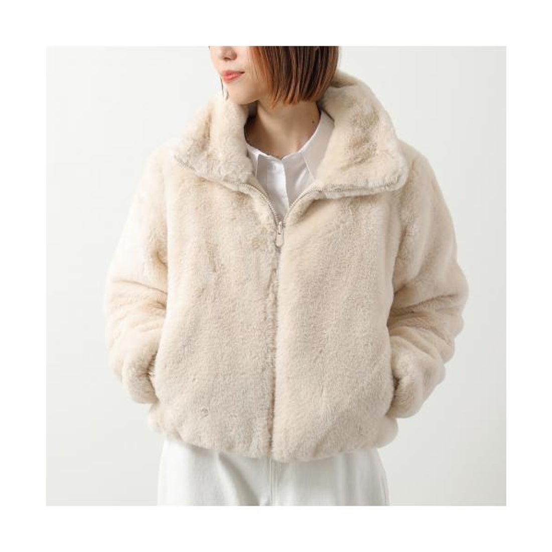 セイブザダック SAVE THE DUCK SAVE THE DUCK ファージャケット JEON