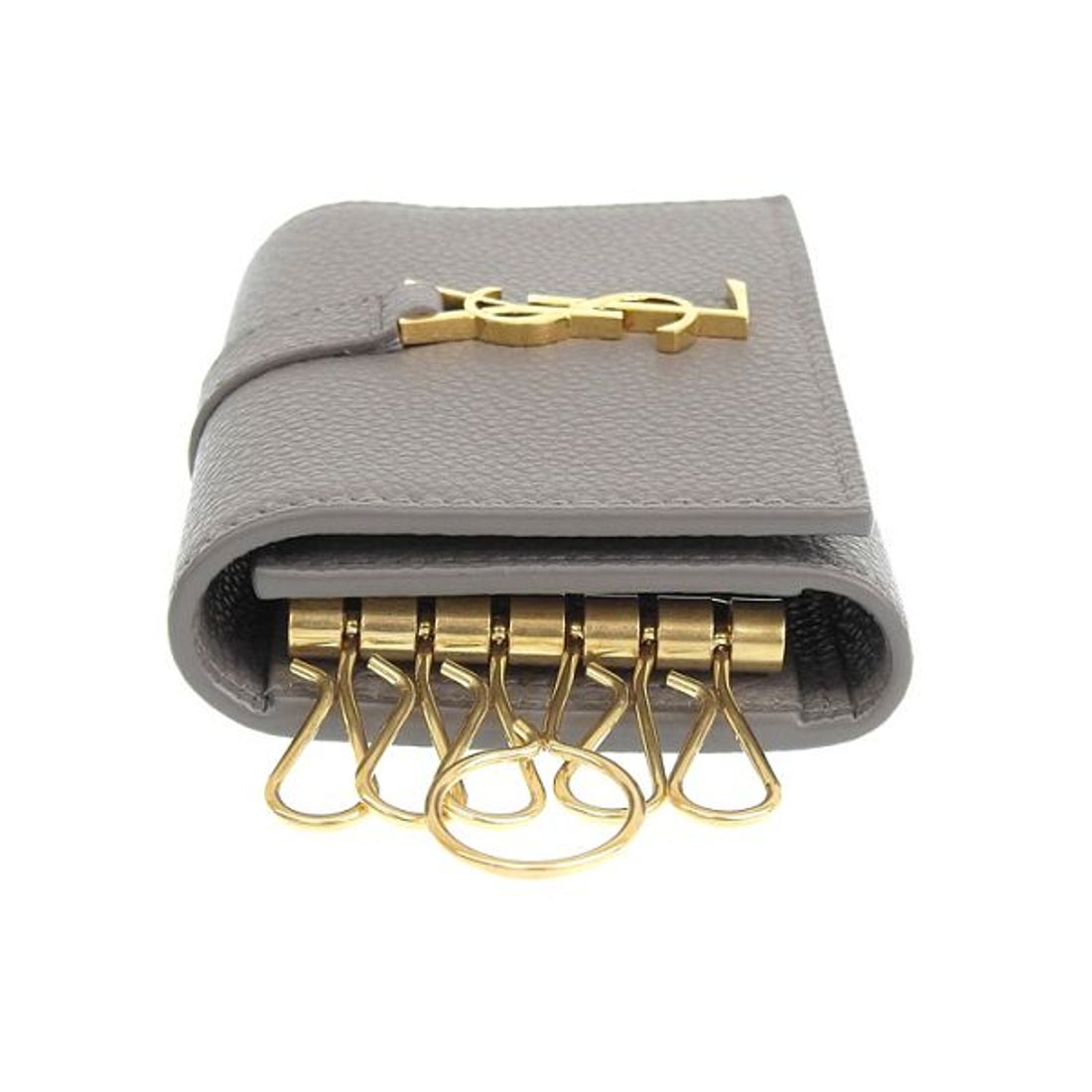 サンローラン SAINT LAURENT キーケース （グレー） -waja bazar