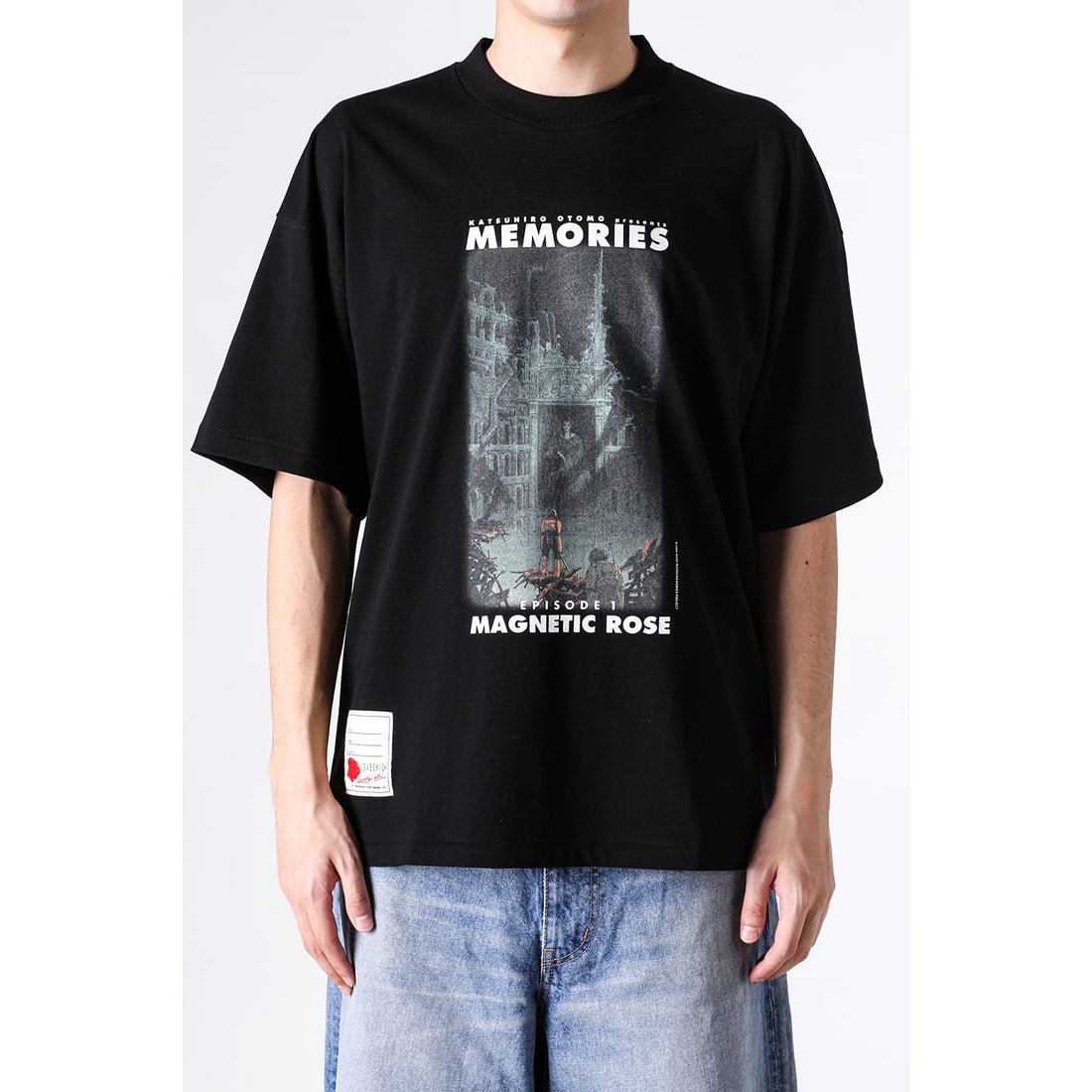 セヴシグ SEVESKIG MEMORIES MAGNETIC ROSE S/SL Tee （BLACK） -FASCINATE