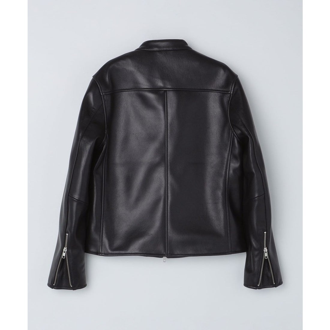 シップス SHIPS SHIPS: ラムレザー シングル ライダース ジャケット