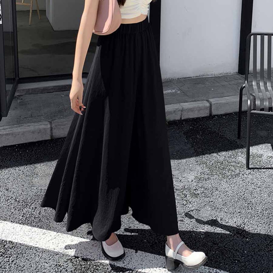 ショッピングゴー shoppinggo パンツワイドパンツ ガウチョパンツ ハイ