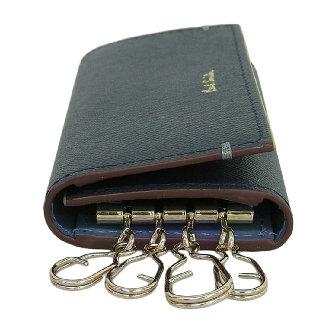 ポールスミス Paul Smith キーケース （ネイビー） -waja bazar - 海外