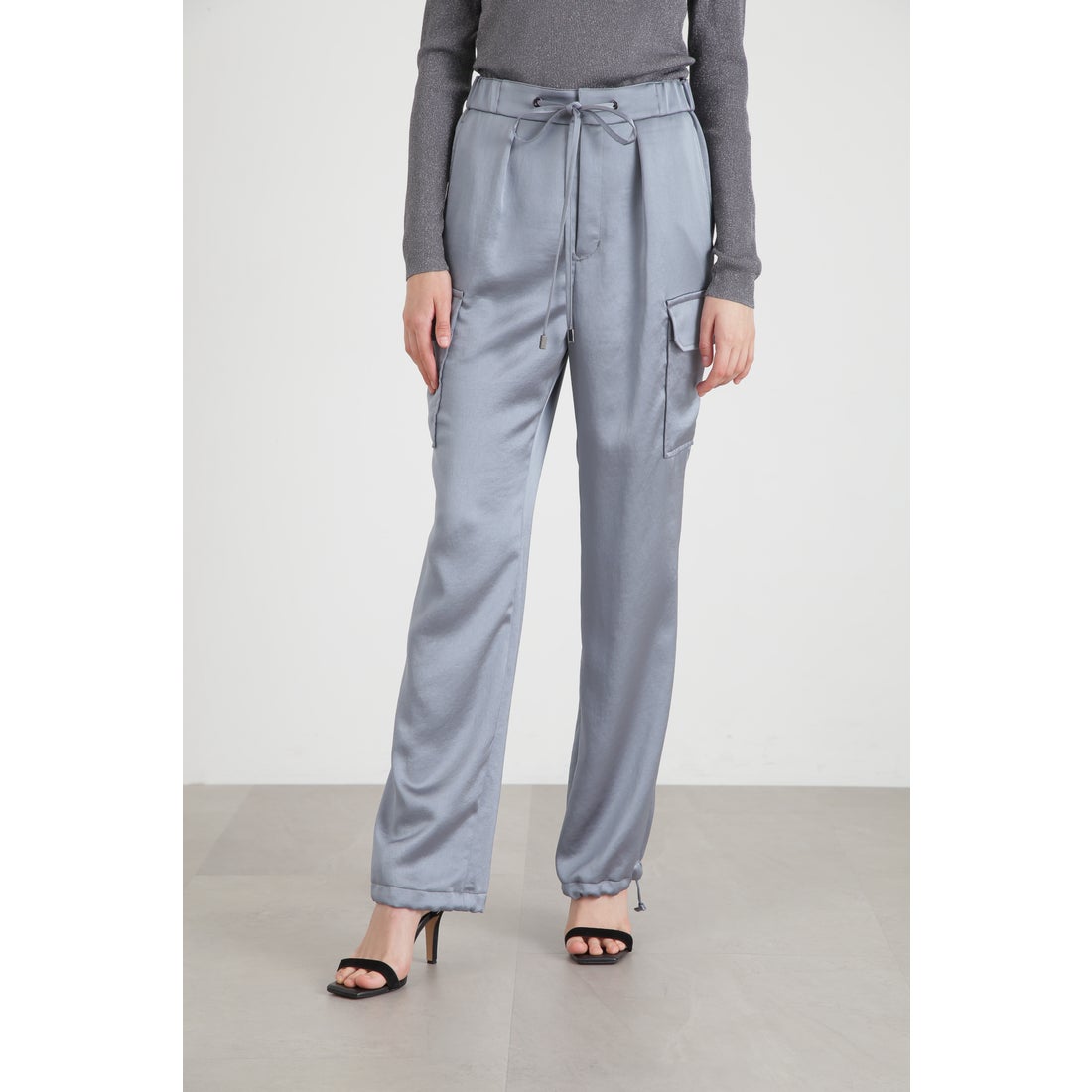 パーカー 蘭様専用 ぴあらん】Repetto グレー パーカー＆ガウチョ