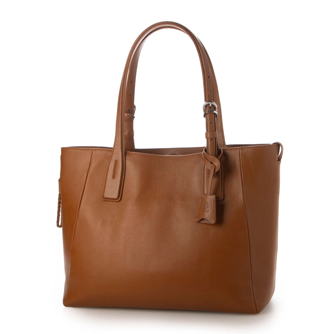 ピー・アイ・ディー P.i.d 撥水 高機能レザートートバッグ （キャメル