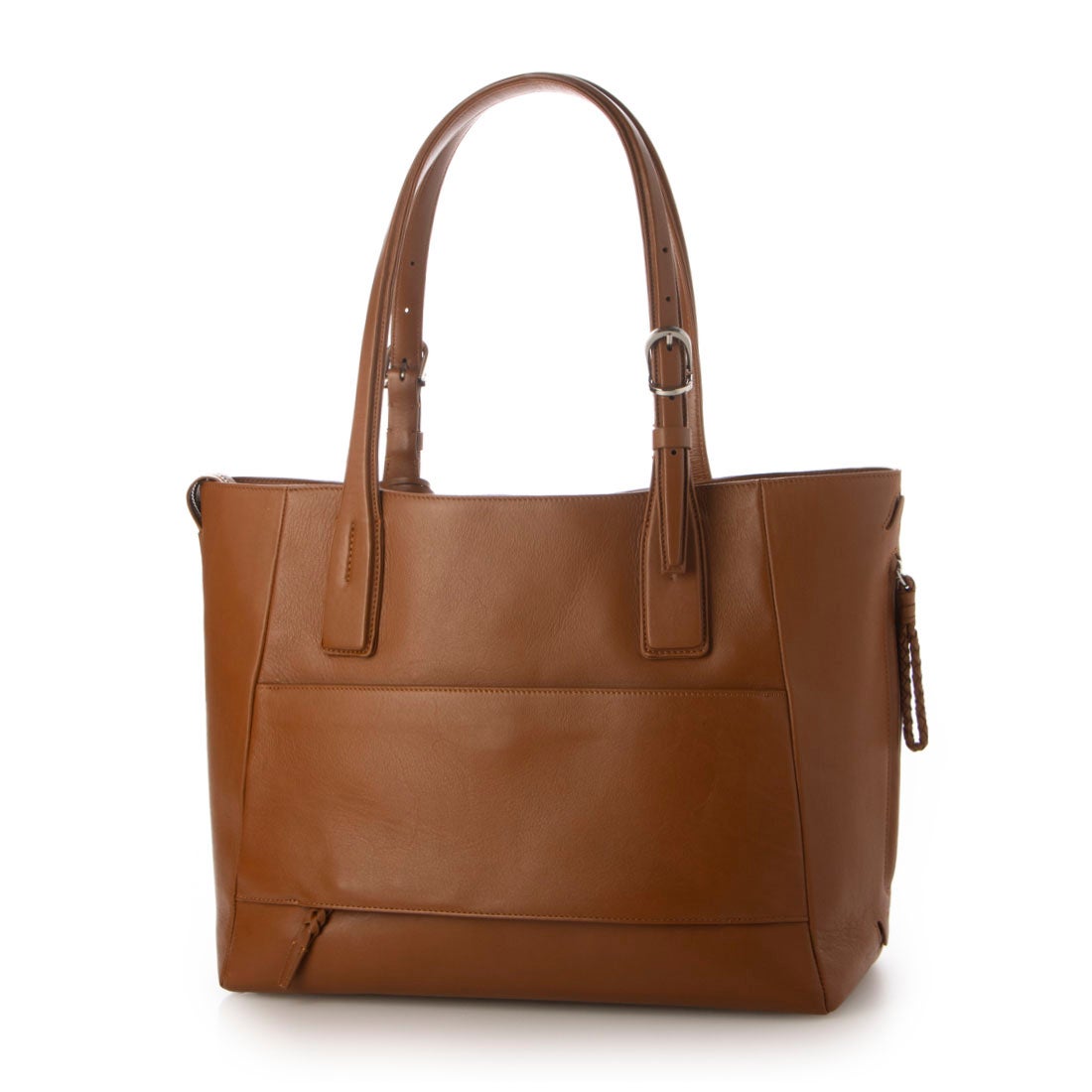 ピー・アイ・ディー P.i.d 撥水 高機能レザートートバッグ （キャメル