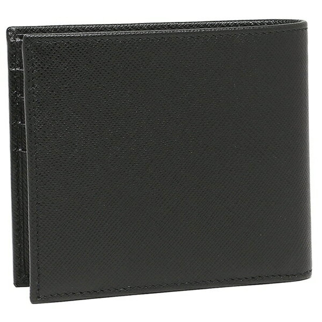 プラダ PRADA メンズ 二つ折り財布 PRADA 2MO738 QHH F0002 ブラック