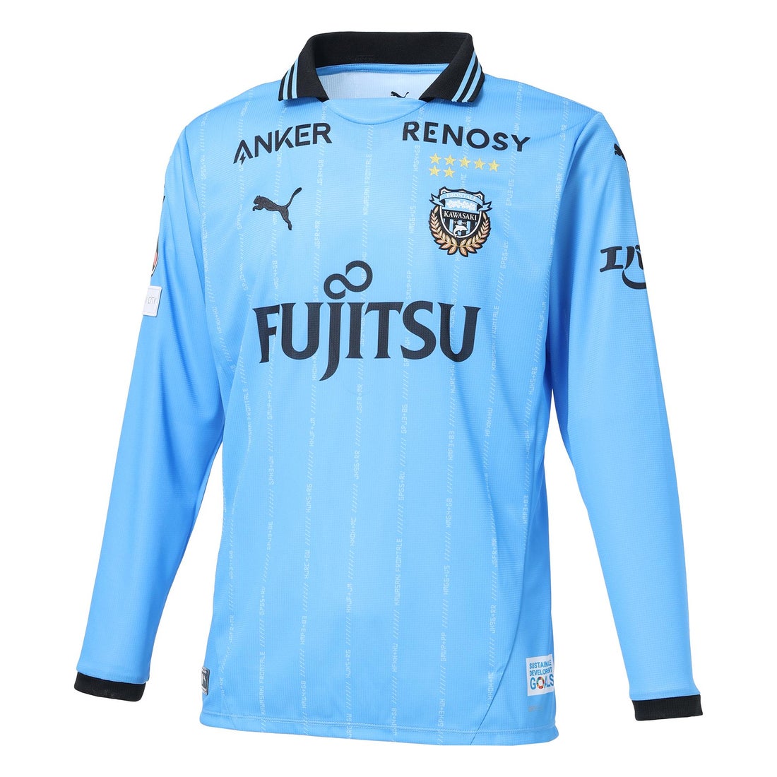PUMA 川崎フロンターレ 2025 ユニフォーム ホーム 長袖 787408 11 代表