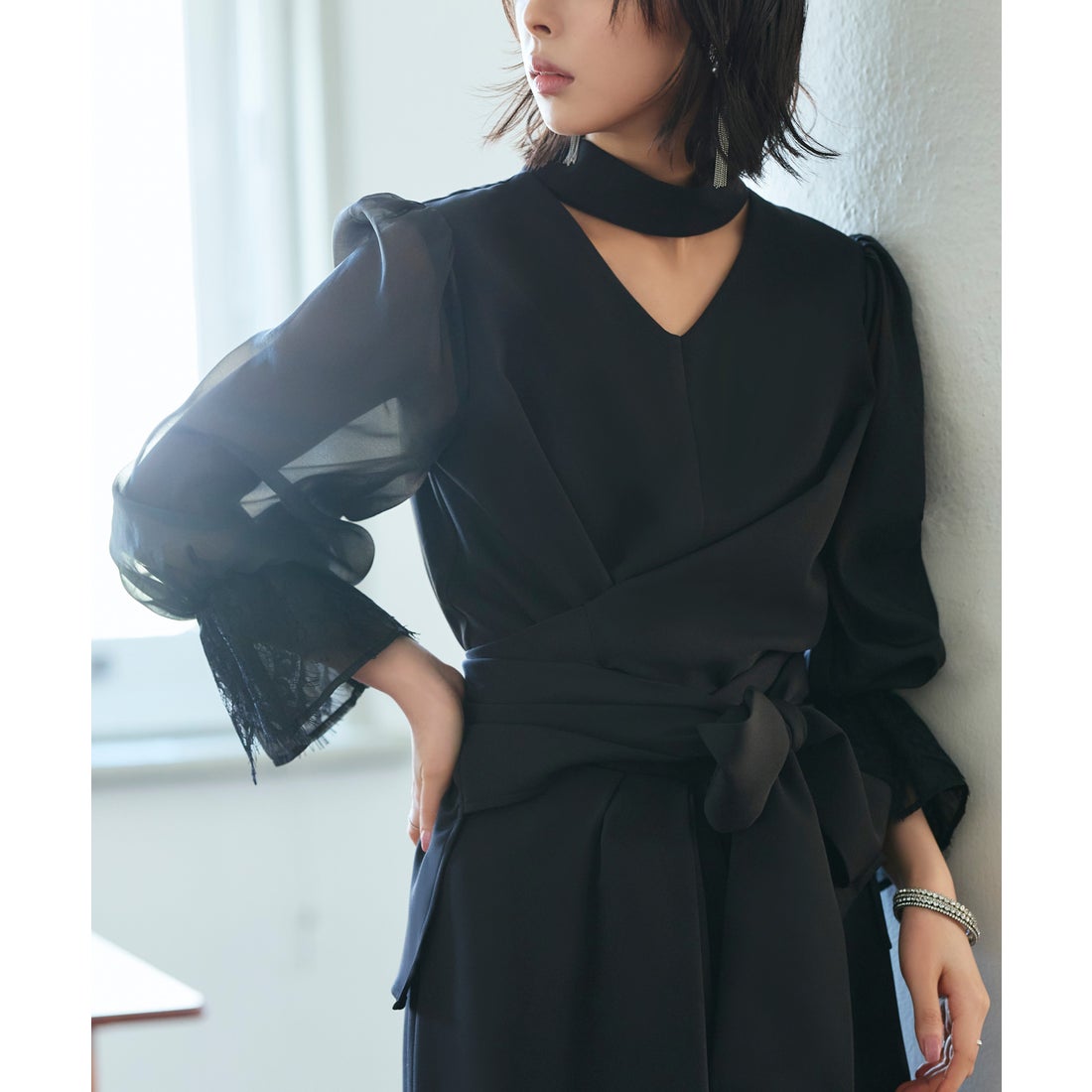 ルイルエブティック RUIRUE BOUTIQUE 【オケージョン対応】シアー