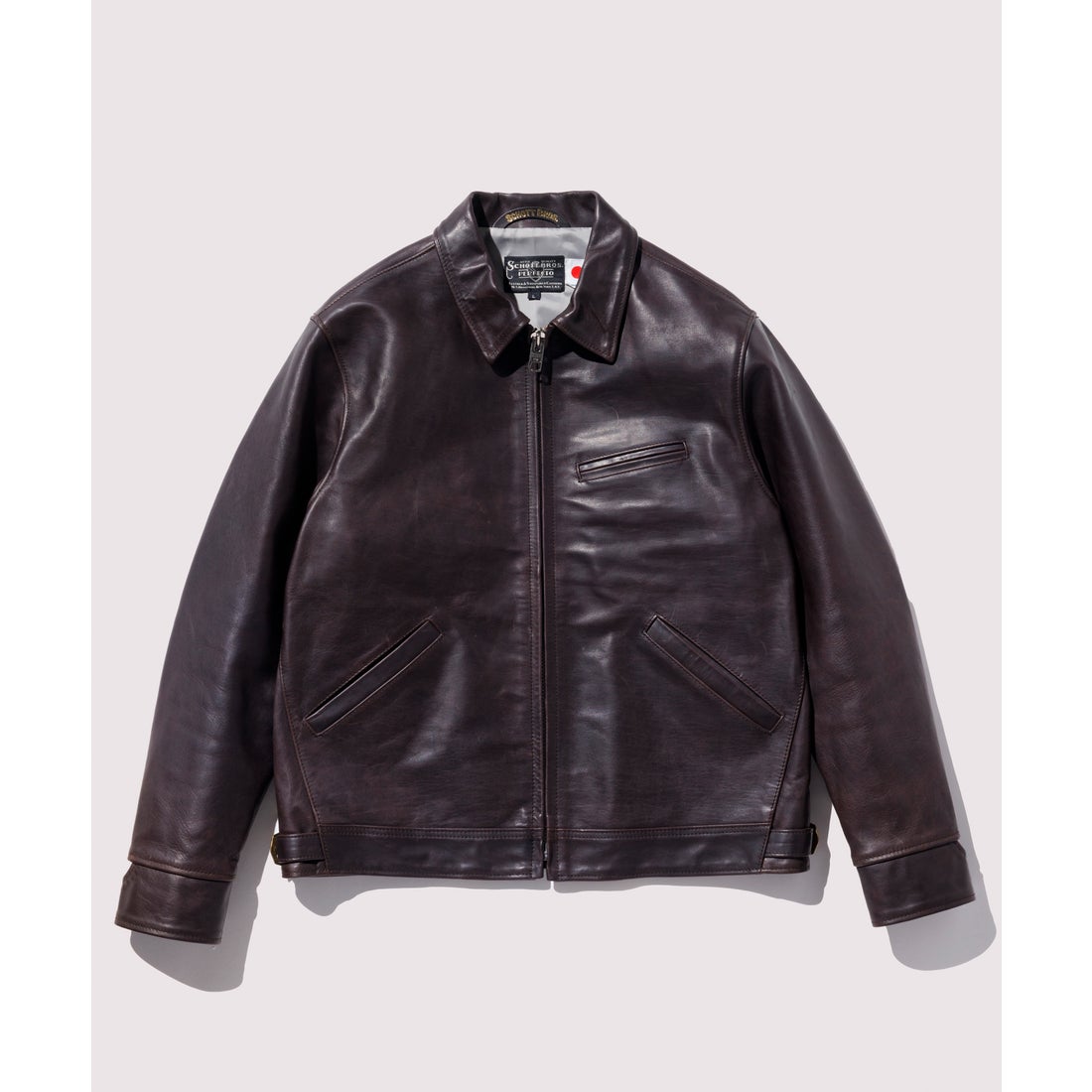 ショット Schott SPECIAL LEATHER TRACKER JACKET/スペシャル レザー