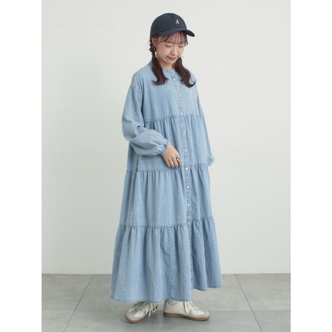 サマンサ モスモス Samansa Mos2 [オーガニックコットン]デニム