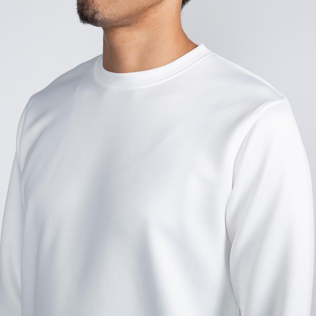 別注】＜FORTUNA HOMME＞大人のロンT（ホワイト） -WWSワークウェア