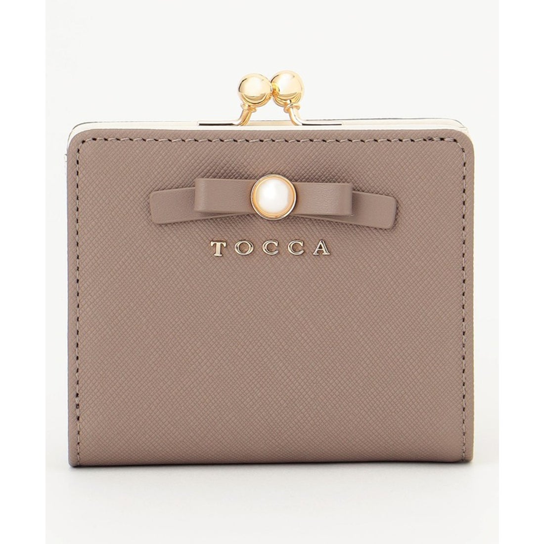 トッカ TOCCA 【新色ブルー登場】PEARL KNOT BIFOLDWALLET 財布 （[新