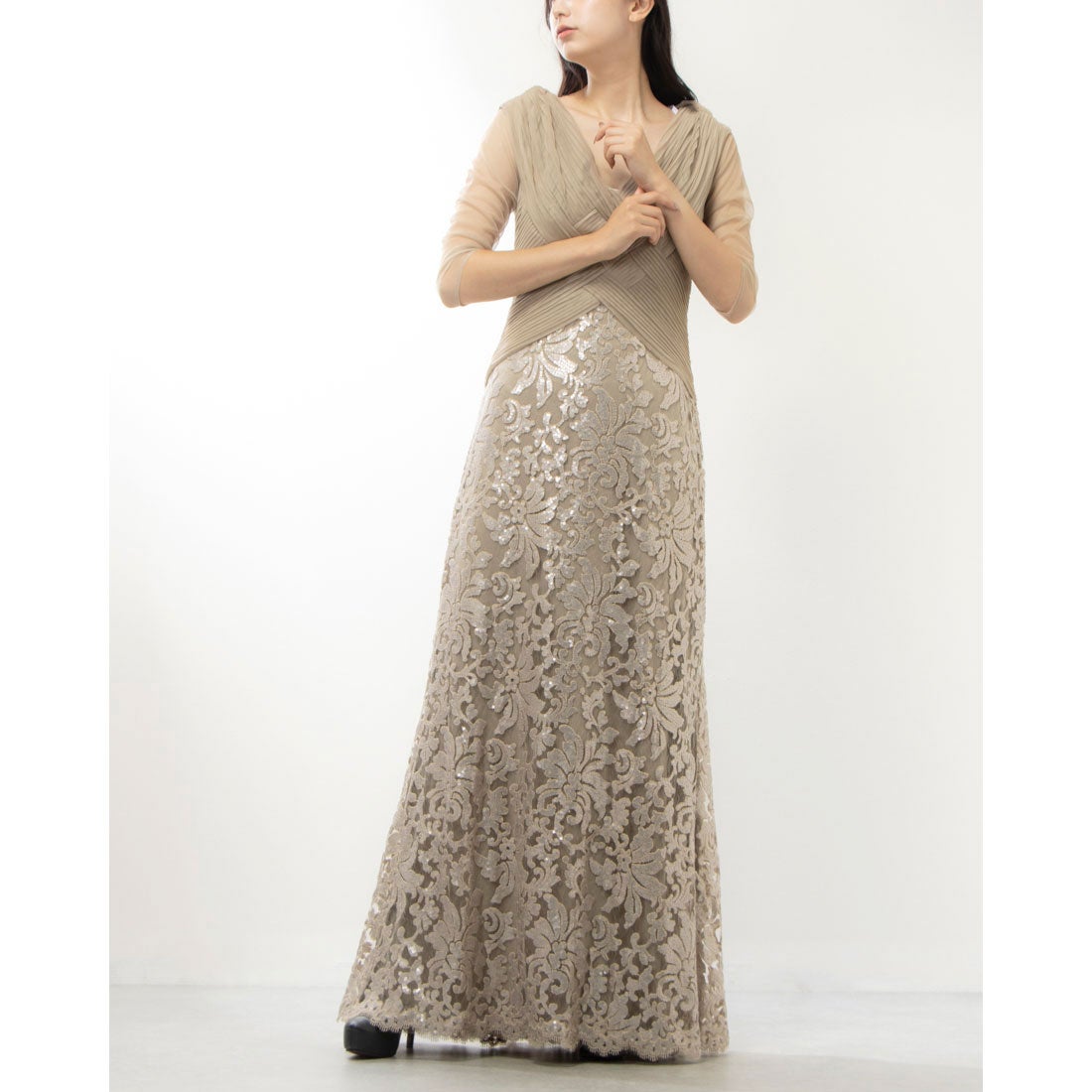 タダシショージ TADASHI SHOJI ☆極上エレガンス！気品溢れる大人優雅