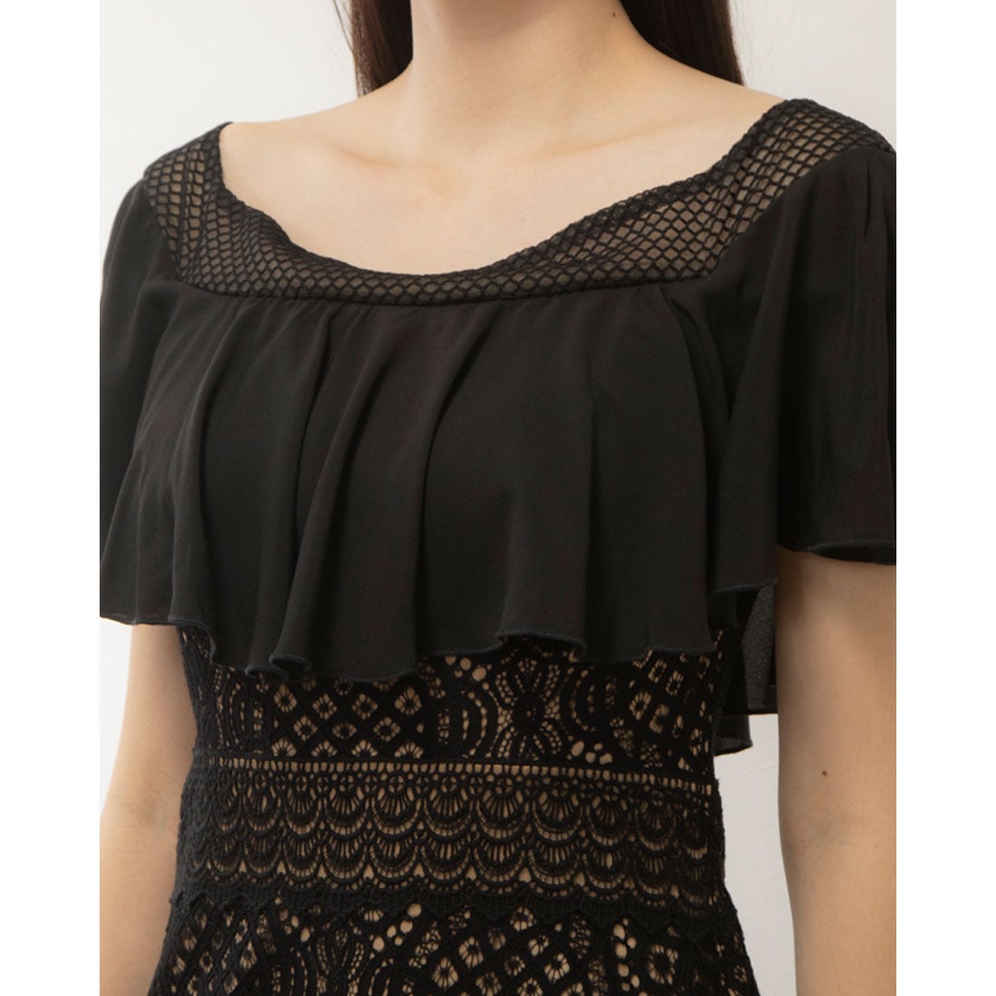 タダシショージ TADASHI SHOJI タダシショージ☆上品優雅なブラック総