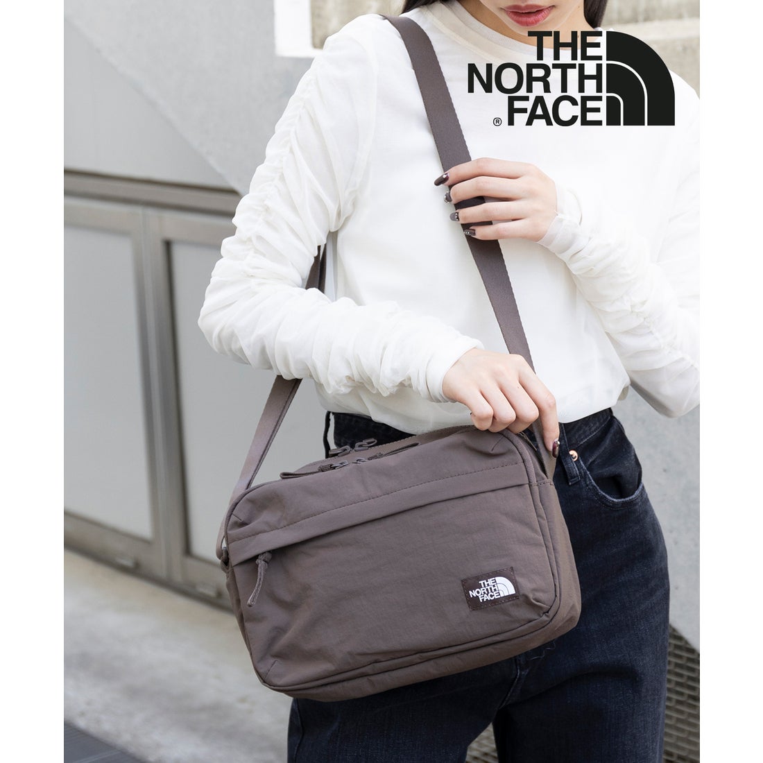 ザ・ノース・フェイス THE NORTH FACE 長財布OK◎ Travel Cross Bag M