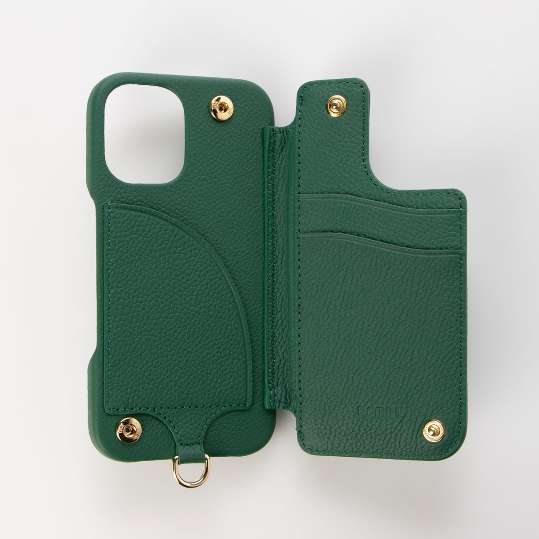 DEMIU デミュウ 箱入りiPhone 15pro グリーン DEMIU デミュウ 箱入り