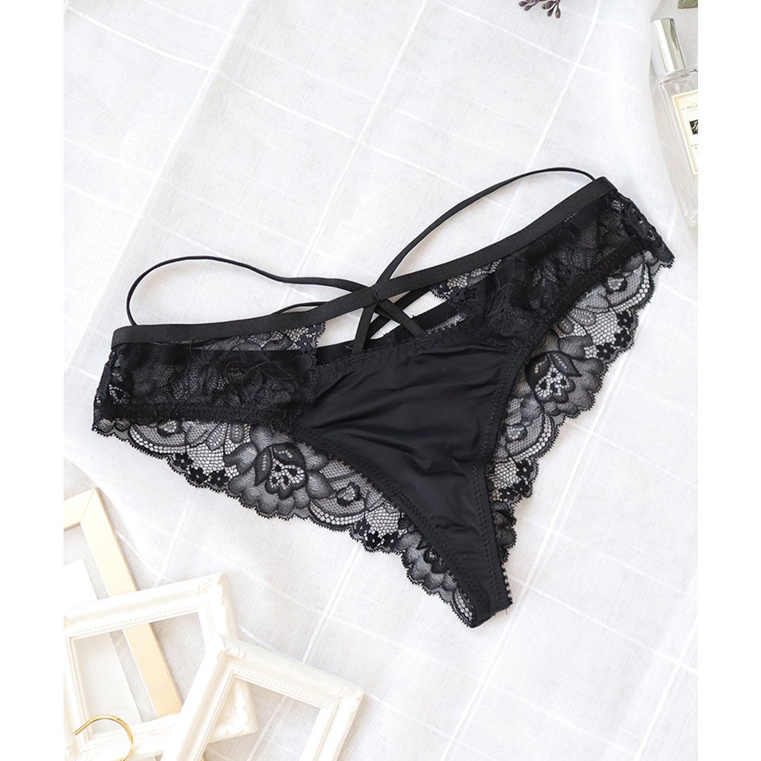 gasa grue ⿻ 【 新品 タグ付き 】 コットン ペチパンツ レース 春