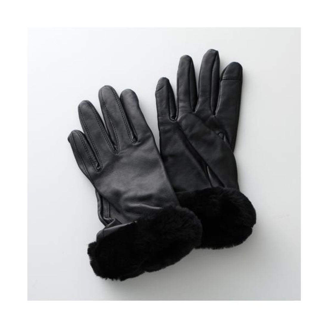 アグ UGG UGG 手袋 SHEEPSKIN CUFF GLOVE 103178 （BLK/BLACK-ブラック
