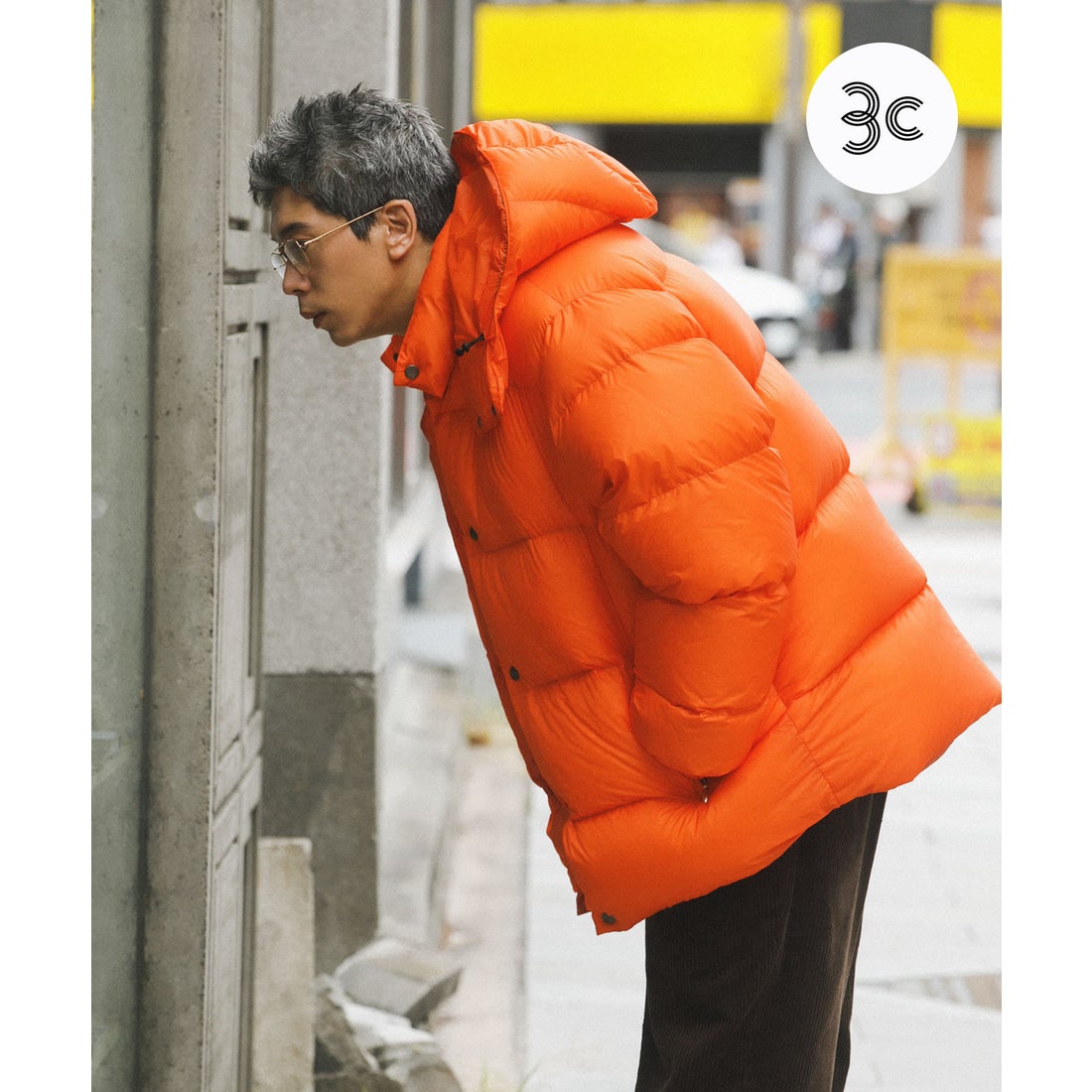 アーバンリサーチ URBAN RESEARCH KAJIF LIGHT DOWN JACKET （オレンジ