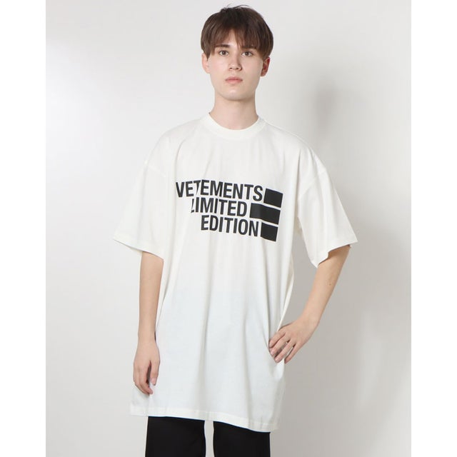 ヴェトモン VETEMENTS オーバーサイズショートスリーブ（WHITE