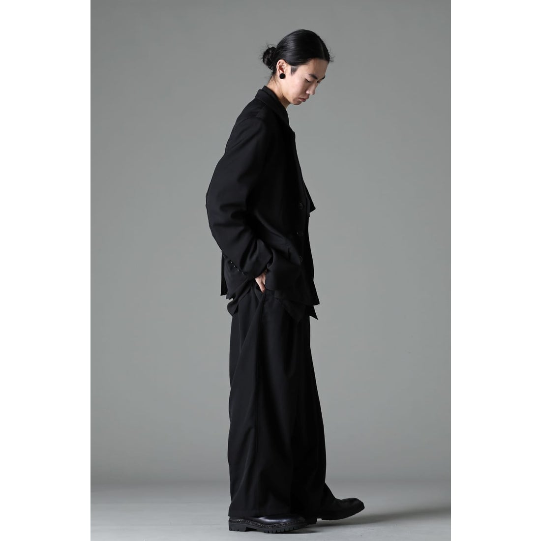 Y's for menワイズフォーメン 1994AW サルエルパンツ 黒 3 ヨウジ