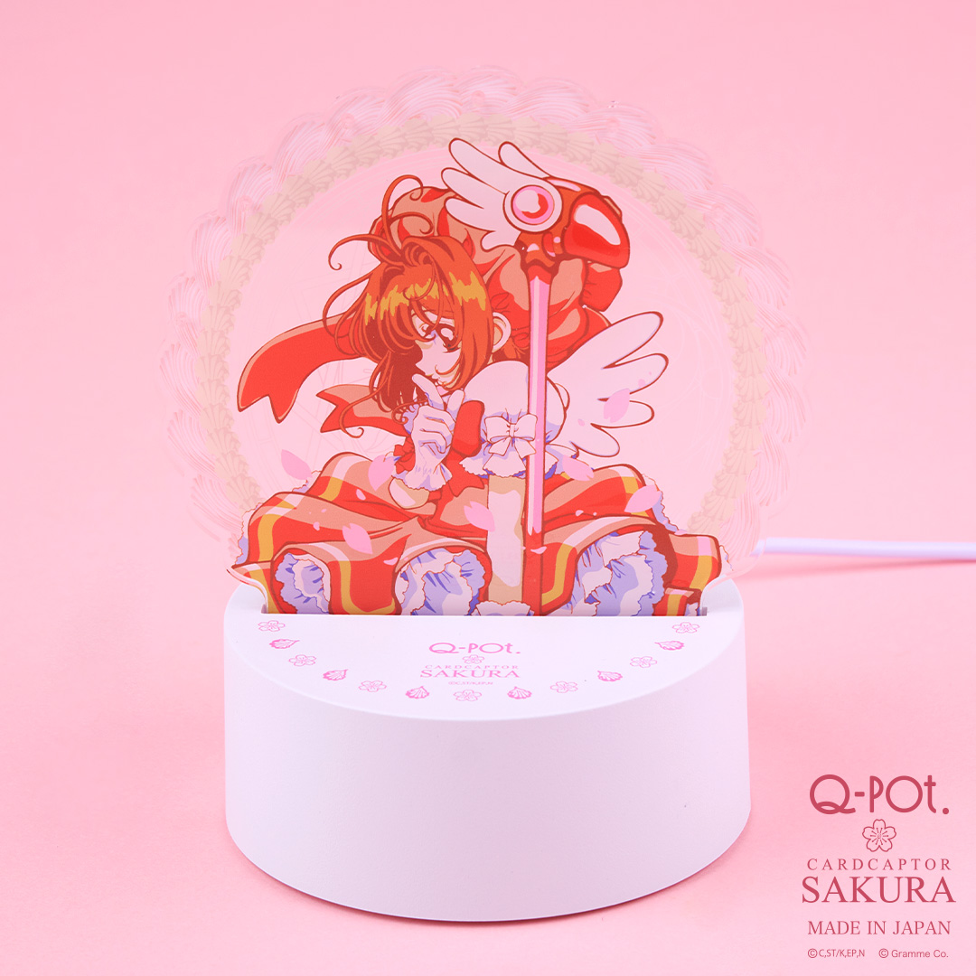 Q-pot カードキャプターさくら ライトアップアクセサリースタンド