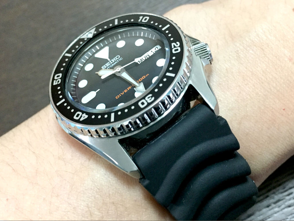 SKX013K】セイコー ブラックボーイ ボーイズサイズを徹底解説&レビュー