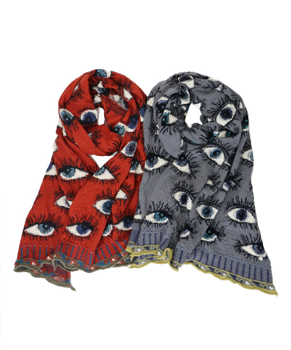 キャピタル kapital 縮絨ウールマフラー KAPITAL キャピタル 縮絨