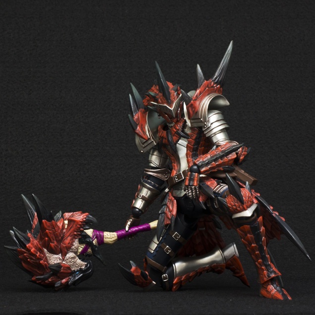 モンスターハンター4 フル可動アクションフィギュア レウス装備