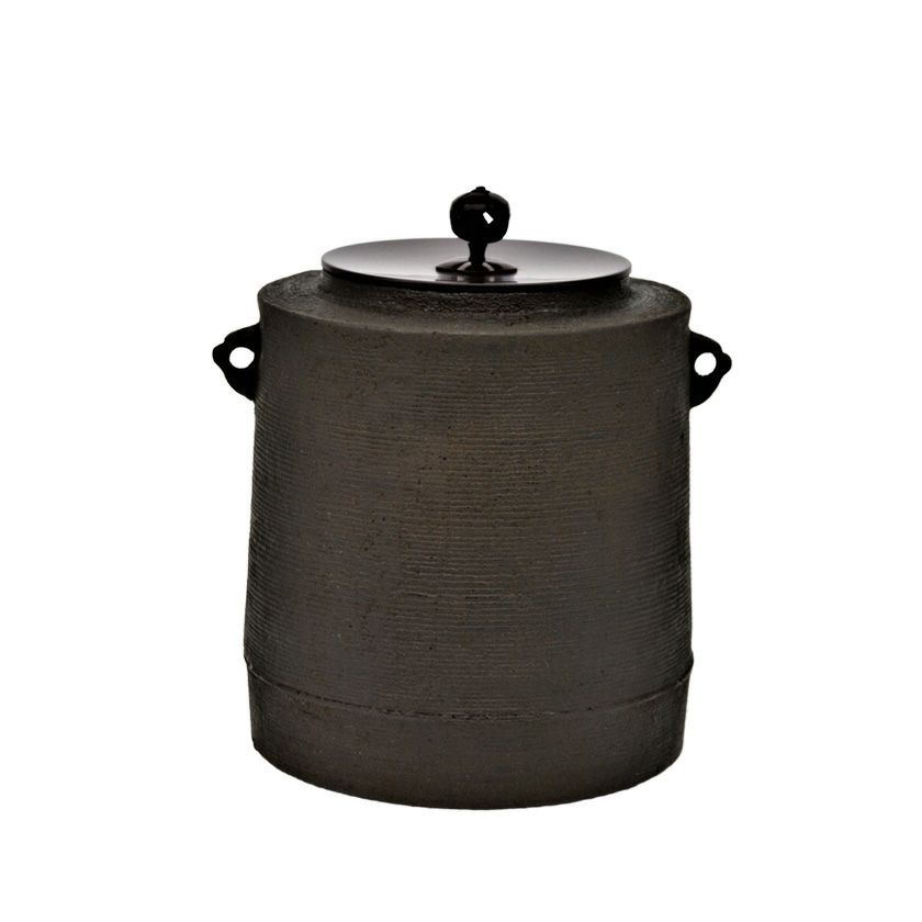 茶道具 風炉釜（ふろがま） 有美釜 風炉用 糸目筒 釜 YB-2 | 千年の