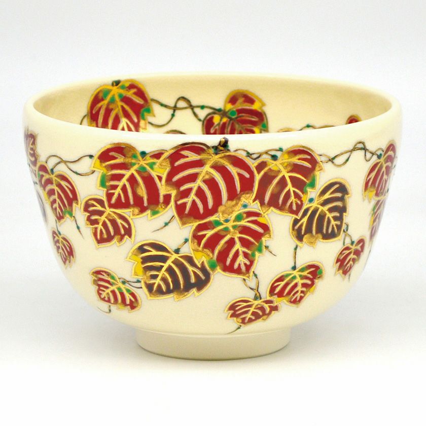 茶道具 抹茶茶碗（まっちゃちゃわん） 茶碗 仁清 蔦 田中 万祥