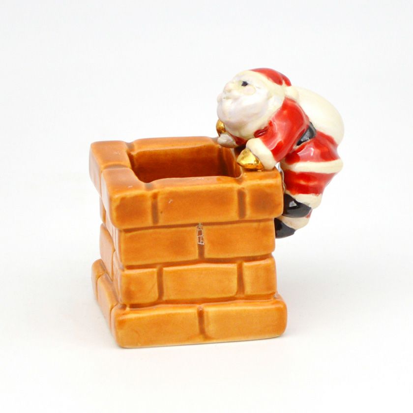 楽入花入サンタ煙突サンタ