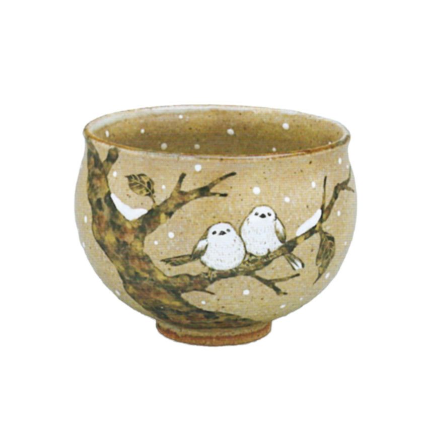 茶道具 抹茶茶碗（まっちゃちゃわん） 灰釉 しまえなが 茶碗 中村 良二