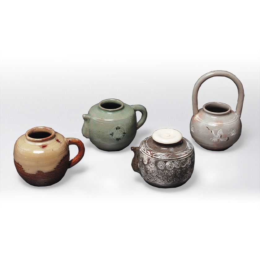 茶道具 鍋島焼 茶入 茶筒 香風君子 煎茶道具 コレクション 茶道具 鍋島